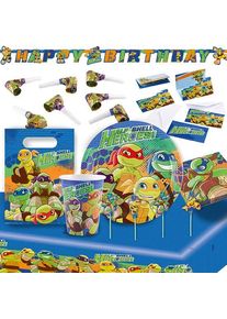 Amscan Demi-coquille Heroes Turtles Party Package 70 pcs