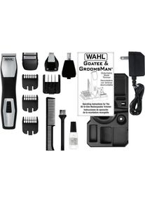 WAHL , Multifunktionstrimmer »9855-1216« 4 Aufsätze , schwarz/silberfarben , 14-teiliges Set