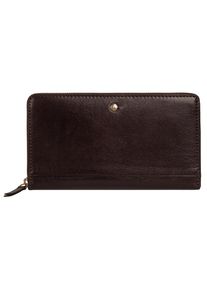 Bugatti, Damen, Geldb&ouml;rse &raquo;NEAPLES&laquo; echt Leder, braun, braun, H&ouml;he 10 cm x Breite 19 cm x Tiefe 2 cm