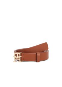 Tommy Hilfiger, Damen, Lederg&uuml;rtel &raquo;TH MODERN 2.5 cm breit&laquo; Gr&ouml;&szlig;enverstelbar, Winter Cognac, Winter Cognac, Lederg&uuml;rtel von Tommy Hilfiger