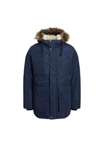 Jack & Jones Jack & Jones, Herren, Outdoorjacke &raquo;JJDAVID PARKA JACKET&laquo; mit Kapuze, navy blazer, XS, navy blazer, Outdoorjacke von Jack & Jones