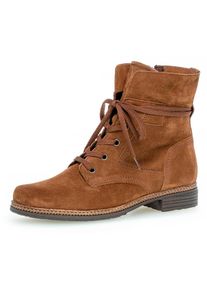 Gabor , Schnürboots , Blockabsatz, Schnürstiefelette mit schaftumwickelenden Schnürsenkeln , braun , 37 , 37 , Schnürboots mit Gabor Best Fitting...