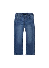 s.Oliver Junior , Kinder,Jugendliche , 5-Pocket-Jeans, mit elastischem Bund und Kordelzug , BLUE USED , N-Gr , 110 -N-Gr , 110 , Jeans-Hose von...