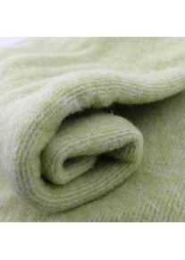 Cosilana Baby-Decke aus Woll-/Baumwollfleece - 111 Grün