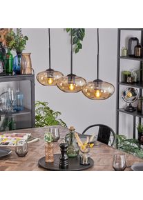 hofstein Mertola Suspension, Suspension Ambre, 3 lumi&egrave;res