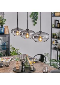 hofstein Mertola Suspension, Suspension Noir, 3 lumi&egrave;res