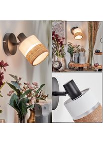 hofstein Fallhagen Applique murale, Spot mural Noir, 1 lumi&egrave;re