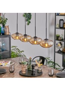 hofstein Mertola Suspension, Suspension Ambre, 4 lumi&egrave;res