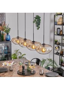 hofstein Mertola Suspension, Suspension Ambre, Clair, 4 lumi&egrave;res