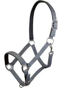 HKM Charming Halfter, weich unterlegt, grau, Vollblut