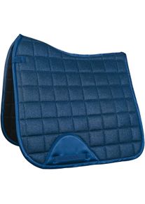 HKM Glitter Mesh Style Schabracke, dunkelblau, Pony Dressur