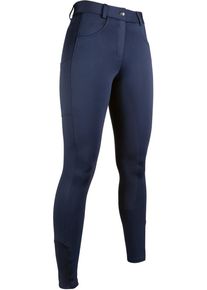 HKM Emma Reithose, Silikon-Vollbesatz, dunkelblau, 46