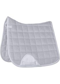 HKM Glitter Mesh Style Schabracke, wei&szlig;, Pony Dressur