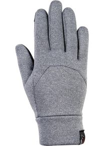 HKM Winter Reithandschuhe, hellgrau melange, 8