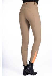 HKM Lyon Reithose, Silikon-Vollbesatz, sand, 46