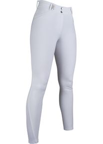 HKM Monaco Crystal Style Reithose, Silikon-Vollbesatz, wei&szlig;, 42