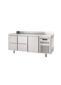 Table réfrigérée Profi 1/4 Superior avec dosseret - GN 1/1 | Professionnel | HoReCa | CHR