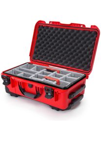 Nanuk Custodia con Divisorio Imbottito (Fotokoffer), Kameratasche, Rot