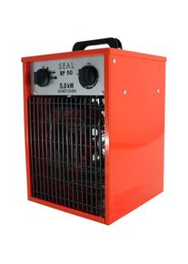 Seal RP 50 Draagbare electrische verwarmer 5KW -380Volt, Heizl&uuml;fter, Mehrfarbig