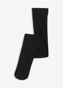 Strumpfhose mit floralem Netzmuster, schwarz, Größe 48/50 (XL), bonprix