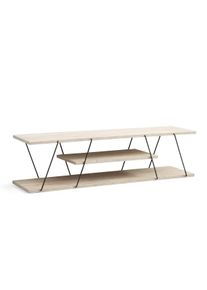 Hanah Home Telev&iacute;zny stol&iacute;k Canaz Black