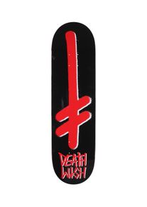 Deathwish Gang Logo 8.6" Planche de skateboard black red