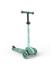 Scoot and Ride Kinderscooter , Waldgrün , Kunststoff , 27x58x57.5 cm , unisex , Ce , Lenkstange abnehmbar, höhenverstellbarer Lenker, weiche Griffe, Antirutsch-Trittbrett mit Bremse, Räder mit LED-Licht , Spielzeug, Kinderfahrzeuge