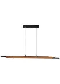 Novel Led-Hängeleuchte , Weiß , Kunststoff , Struktur , länglich , 10x120x100 cm , Fsc, Europäischer Sicherheitsstandard, Schutzklasse II (Schutzisoliert) , Lampen & Leuchten, Leuchtenserien