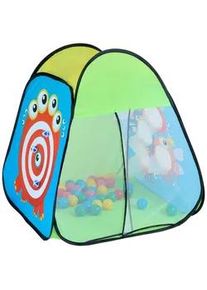 My Baby Lou Spielzelt , Gelb, Grün, Hellblau , Metall, Kunststoff, Textil , 73x92x73 cm , EN 71 , Spielzeug, Kinderzelte