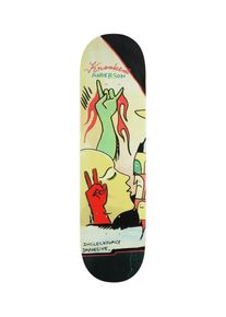 Krooked Manderson Three Star 8.38" Skateboard Deck multi