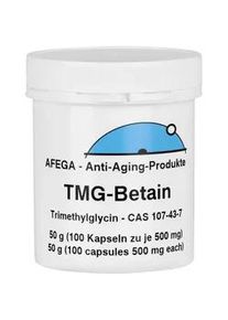 50 g Betain/TMG Kapseln (100 Kapseln zu je 500 mg) - Vorsorglich zu nehmen; wenn Sie NMN nehmen! (TROCKEN LAGERN !)