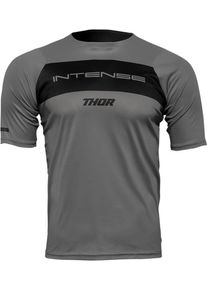 Thor Intense Assist Dart S23, tr&oslash;je kort &aelig;rme , farve: gr&aring;/sort , st&oslash;rrelse: XS