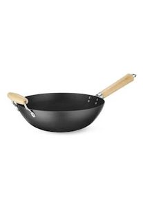 Wok con manico in legno, HENDI, 324x565mm