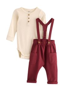 Lindex Szettek unisex bézs, piros , Méret 62