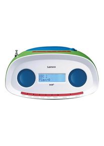 Lenco SCD-70 - boombox - CD USB-host - DAB/DAB+/FM - Stereo - Weiß