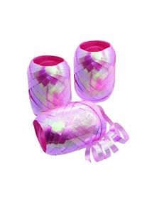 Bristol 3 nastri regalo perlescenti rosa (2er Multipack)