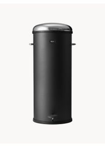 Vipp Caixote do lixo com pedal Vipp17 Preto Metal 30 L