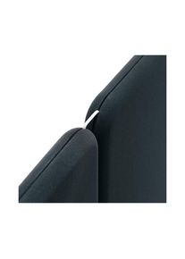 Elemento de unión para el sistema de paredes separadoras acústicas Softline, H x A 50 x 4 mm, doble, gris