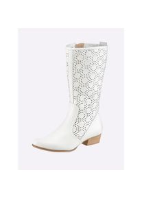 Heine , Damen , Stiefel , weiß , 38 , 38 , Made in Spain