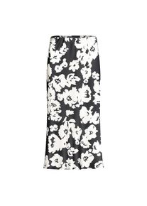 Betty Barclay , Damen , Satinrock »Satinrock mit Muster« , Schwarz/Weiß , 38 , 38 , Passform: Figurnah