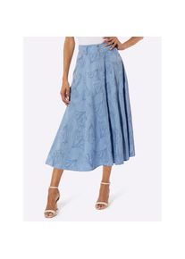 CRÉATION L creation L , Damen , Jeansrock , bleu , 48 , 48 , Lyocell-Qualität (TENCEL)