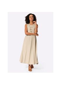Casual Looks , Damen , A-Linien-Kleid »Sommer-Kleid« Nahttasche , sand , Normalgrößen , 40 -Normalgrößen , 40 , superbequem, zum Reinschlüpfen