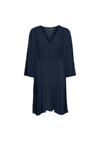 V&eacute;ro Moda Vero Moda, Damen, Minikleid &raquo;VMMENNY 3/4 SLEEVE SHORT DRESS WWN GA&laquo; Sommerkleid, navy blazer, N-Gr, XS -N-Gr, navy blazer, Weite 3/4 &Auml;rmel f&uuml;r 