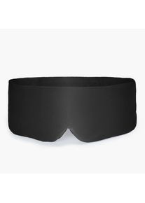 Bollsen Deep Sleep Mask – Máscara para Dormir – Máscara para Ojos Antiedad – 100% Opaca – Seda de Mora – Transpirable y Extra Suave – Negro Triple