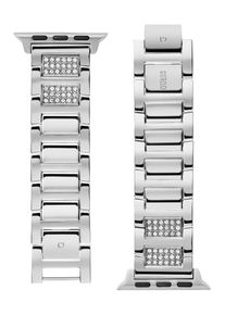 Guess, Damer, Analogt ur ' APPLE BAND (38MM-40MM) ', S&oslash;lv, St&oslash;rrelse One Size