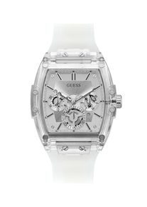 Guess, M&aelig;nd, Analogt ur 'Phoenix', Hvid, St&oslash;rrelse One Size