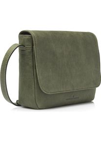Castelijn & Beerens Castelijn & Beerens, Tasche, Carisma Messenger Leder 27 cm, Grün, (4 l)