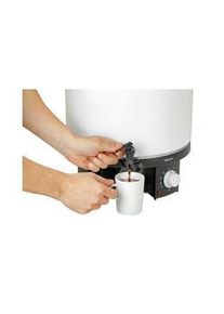 Bartscher Glhweintopf/Einkochtopf GE 28 200049, Einkochautomat, Silber