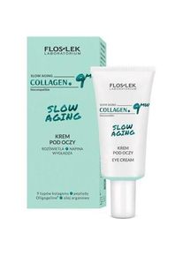 Floslek, Augenpflege, Collagen 9mw Slow Aging Eye Cream 30ml (Augenpflege Serum, 30 ml)