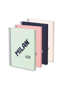 Milan | Spiral Notebooks &mdash; 95 gsm, A5, blue